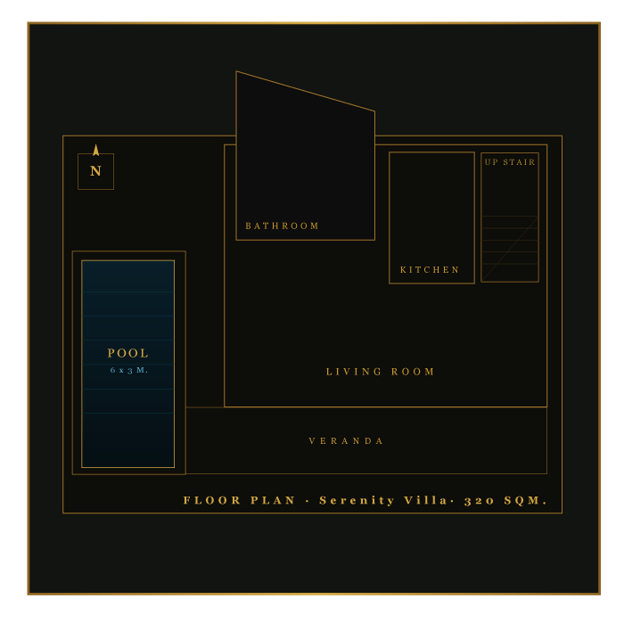 Epiphany Villa floor plan